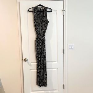 Max Studio Black & White Jumpsuit